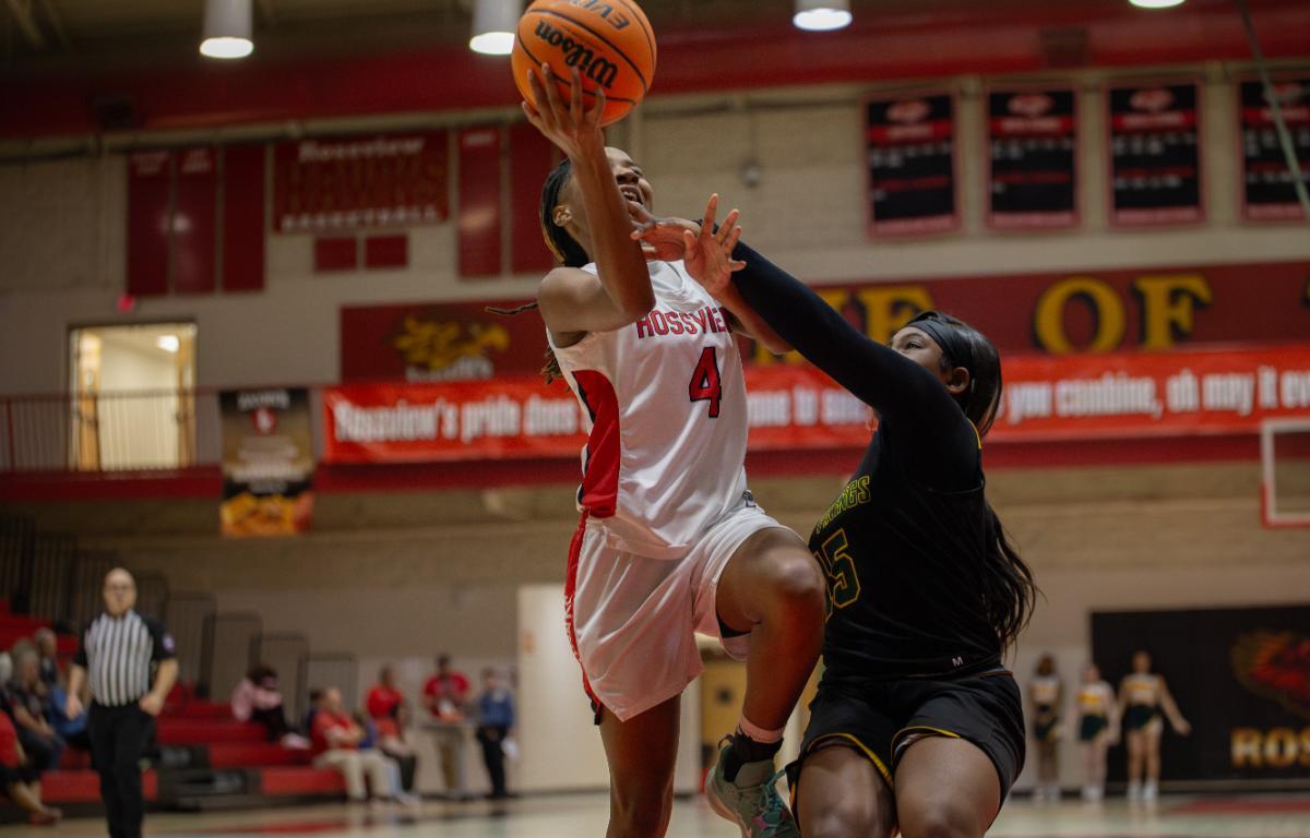 Rossview High girls basketball faces Northwest High on Feb. 27, 2026, for the region quarterfinals. (Will Shelton)