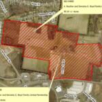 More than 99 acres that sits east of Exit 11 requested for annexation. (Regional Planning Commission contributed)