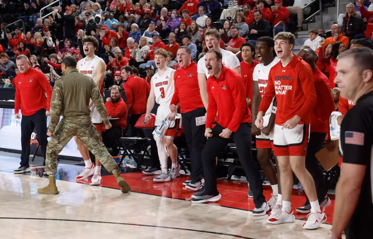Austin Peay defeated Lipscomb at F&M Bank Arena on Feb. 4, 2026. (Robert Smith, APSU Athletics, contributed)