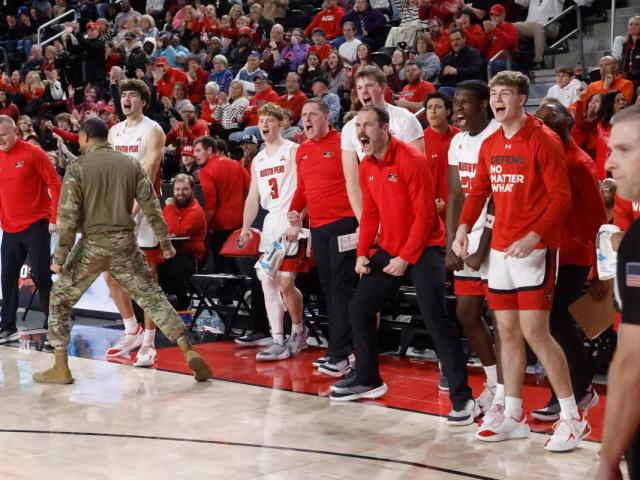 Austin Peay defeated Lipscomb at F&M Bank Arena on Feb. 4, 2026. (Robert Smith, APSU Athletics, contributed)
