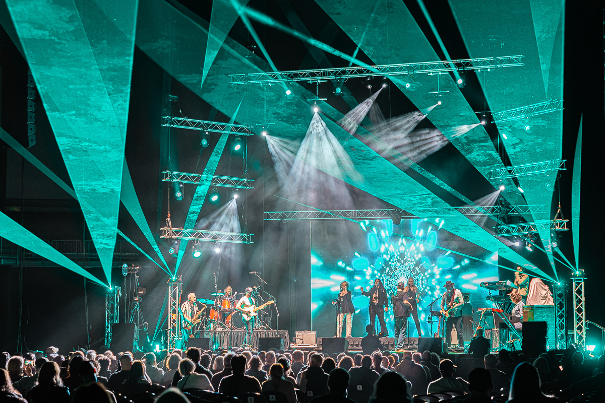 American Floyd performs at F&M bank Arena on February 20, 2026. (Wesley Irvin)