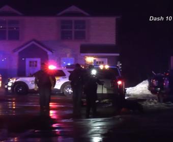 Montgomery County Sheriff's deputies respond to a shooting on Dover Road on Feb. 4, 2026. (Dash 10 Media)