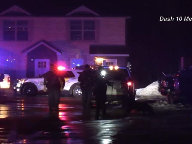 Montgomery County Sheriff's deputies respond to a shooting on Dover Road on Feb. 4, 2026. (Dash 10 Media)