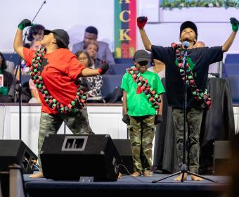 The Clarksville Black History Month Committee celebrated over 100 years of history at First Missionary Baptist Church on February 8, 2026. (Wesley Irvin)