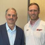 Charlie Koon, left, and Jordan Harmon.