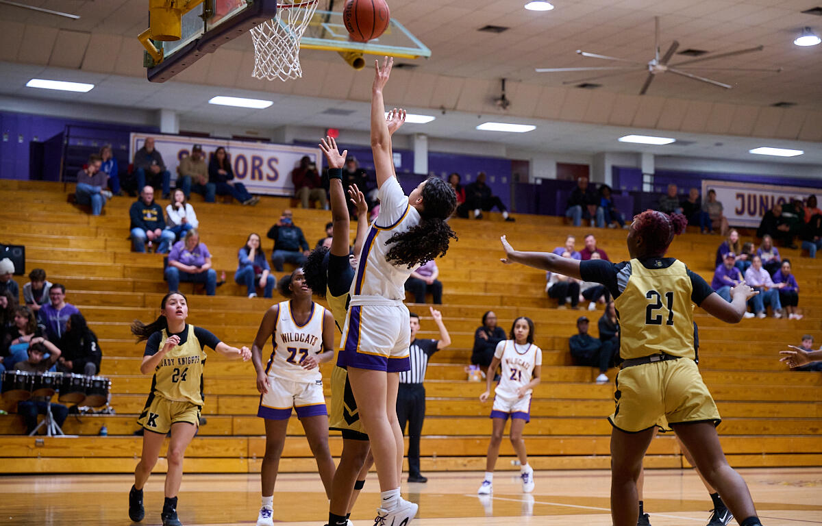 Clarksville High School Girls Basketball played Kenwood High School on Feb. 27, 2026. (Hannah Walker)