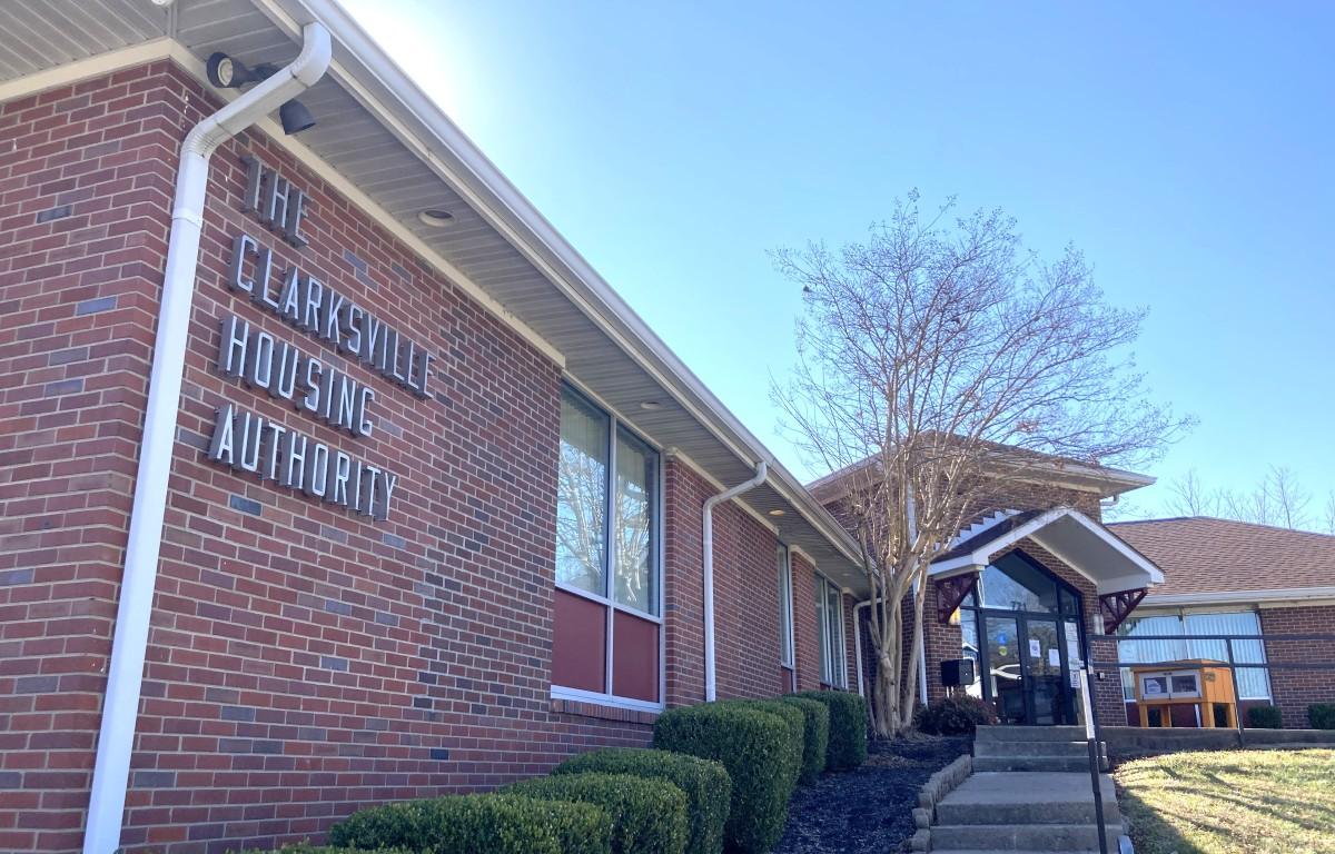 The Clarksville Housing Authority on Richardson Street. (Christian Brown)