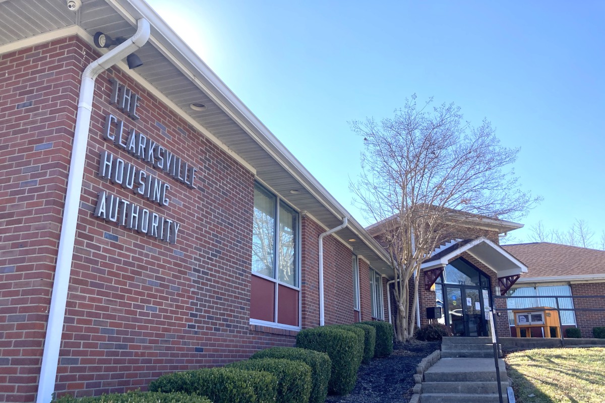 The Clarksville Housing Authority on Richardson Street. (Christian Brown)
