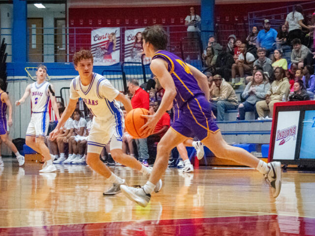 The Montgomery Central Indians fell to the Lawrence County Wildcats on February 28, 2026 (Patrick Smith)