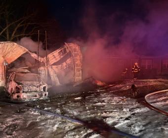 A home on Lylewood Drive was damaged in a fire on Feb. 4, 2026. (Montgomery County Fire Department, contributed)