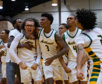 Northwest High School boys basketball played West Creek High School on Feb. 20, 2026. (Hannah Walker)