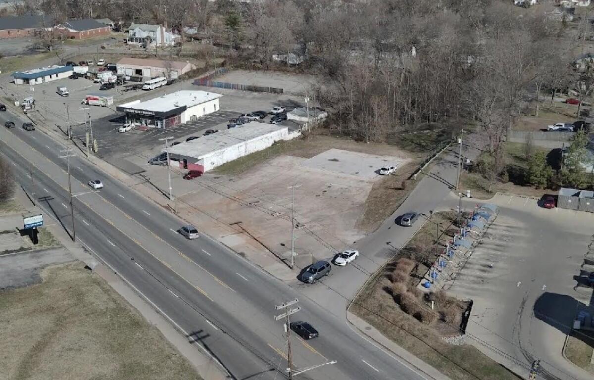 A commercial property at 301 Providence Blvd. demolished through the Restoring Clarksville Initiative, shown in February 2026. (City of Clarksville, contributed)