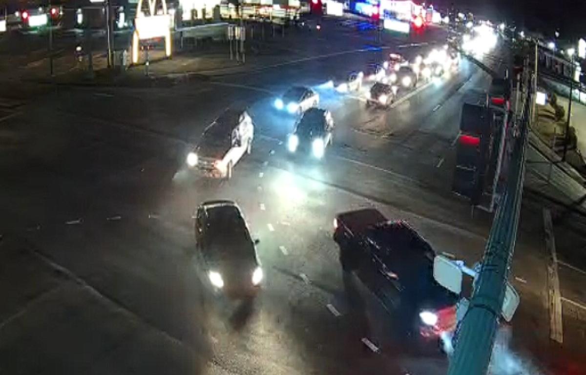 Traffic is backed up at the intersection of Providence and Second after a wreck on Providence. (City of Clarksville traffic cam, contributed)