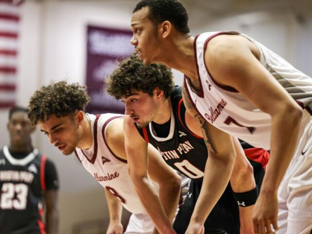 The Austin Peay men's basketball team lost to the Bellarmine Knights on Saturday, February 28, 2026, in Louisville. Photo by Alex Allard, APSU Athletics.