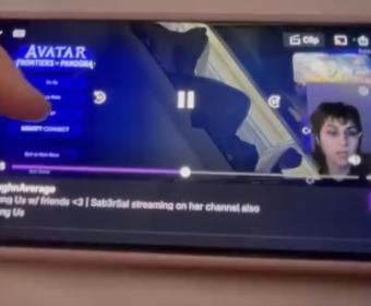 A Twitch video in which Vaughn Hart discusses her classes and CMCSS administration. (Contributed)