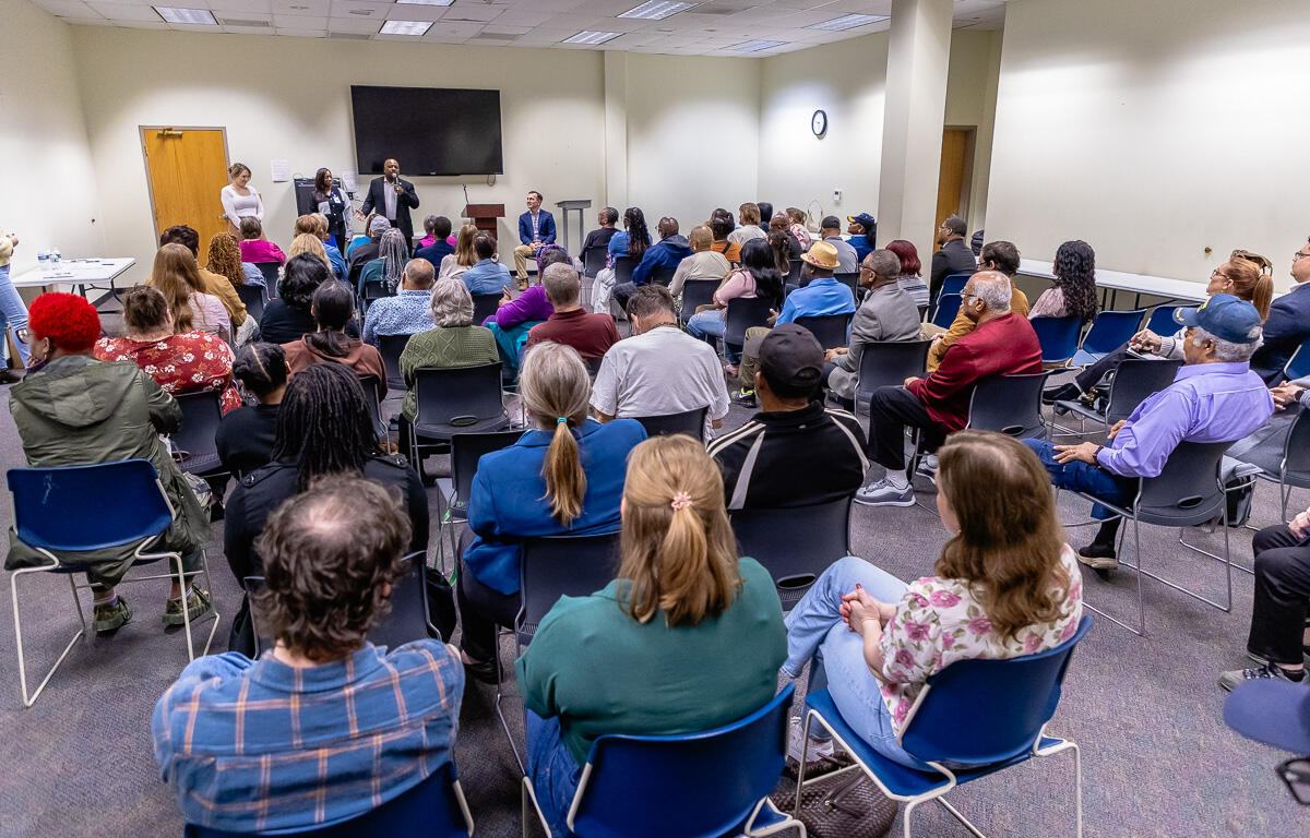 Legislative Town Hall at the Clarksville-Montgomery County Public Library on February 19, 2026. (Wesley irvin)