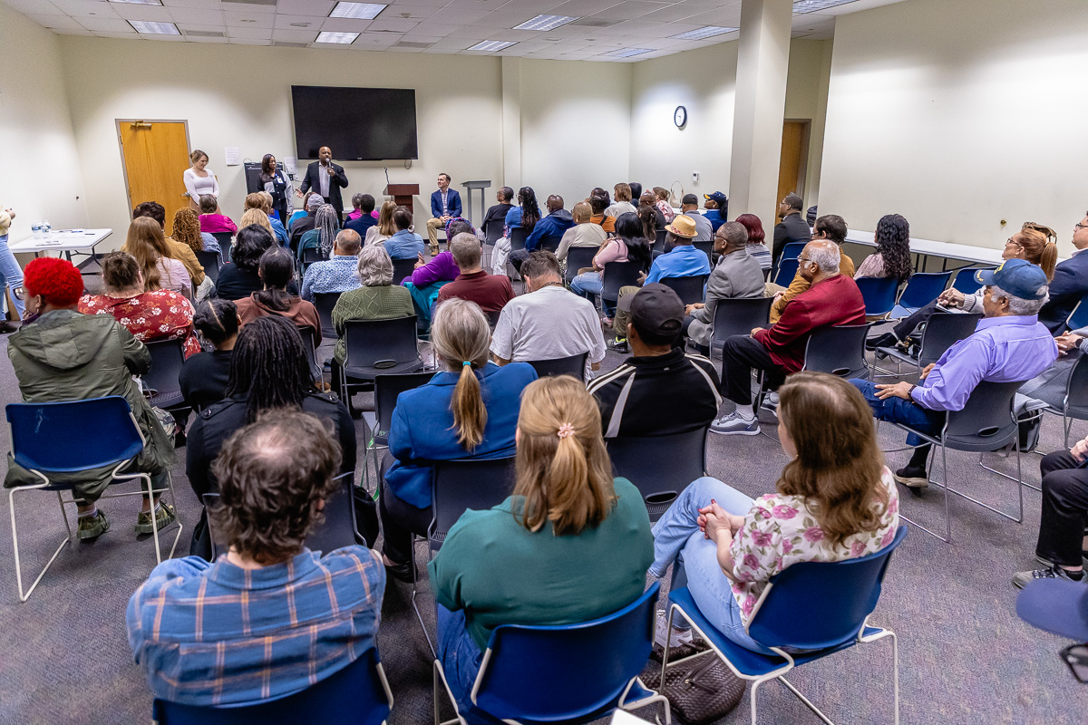 Legislative Town Hall at the Clarksville-Montgomery County Public Library on February 19, 2026. (Wesley irvin)