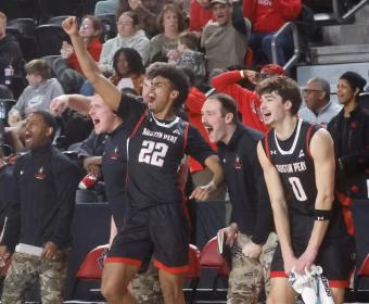 Austin Peay defeated North Alabama 91-62 on Military Appreciation Day during action Saturday on Gary Mathews Court in F&M Bank Arena. Photos by Robert Smith | APSU Athletics