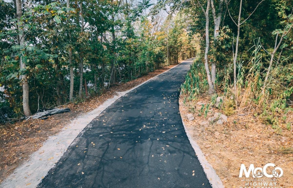 Montgomery County's development of the Greenway on Jarrell Ridge Road. (Joshua Peltz, Montgomery County Highway Department)