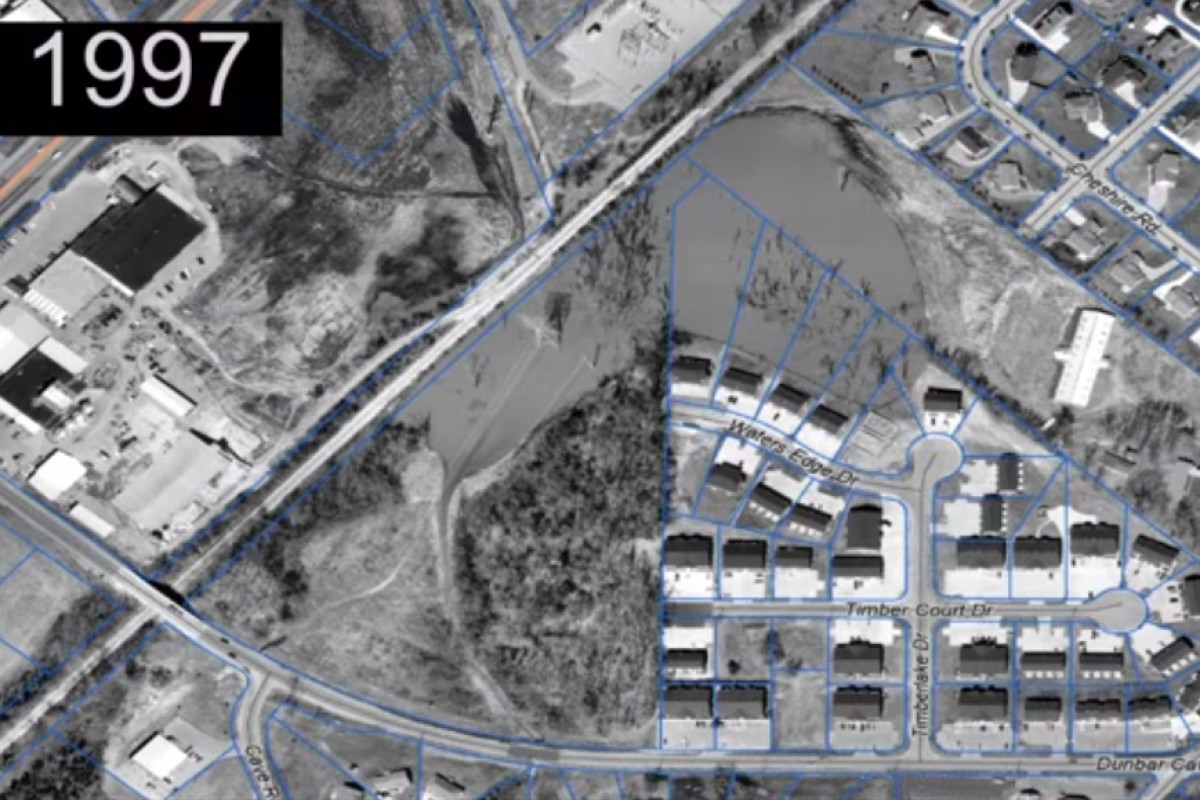 Imagery in the area of Old Russellville Pike from 1997. (City of Clarksville, Contributed)