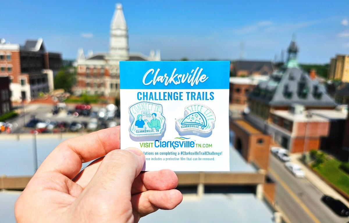 The downtown Clarksville Challenge Trail. (Visit Clarksville, contributed)