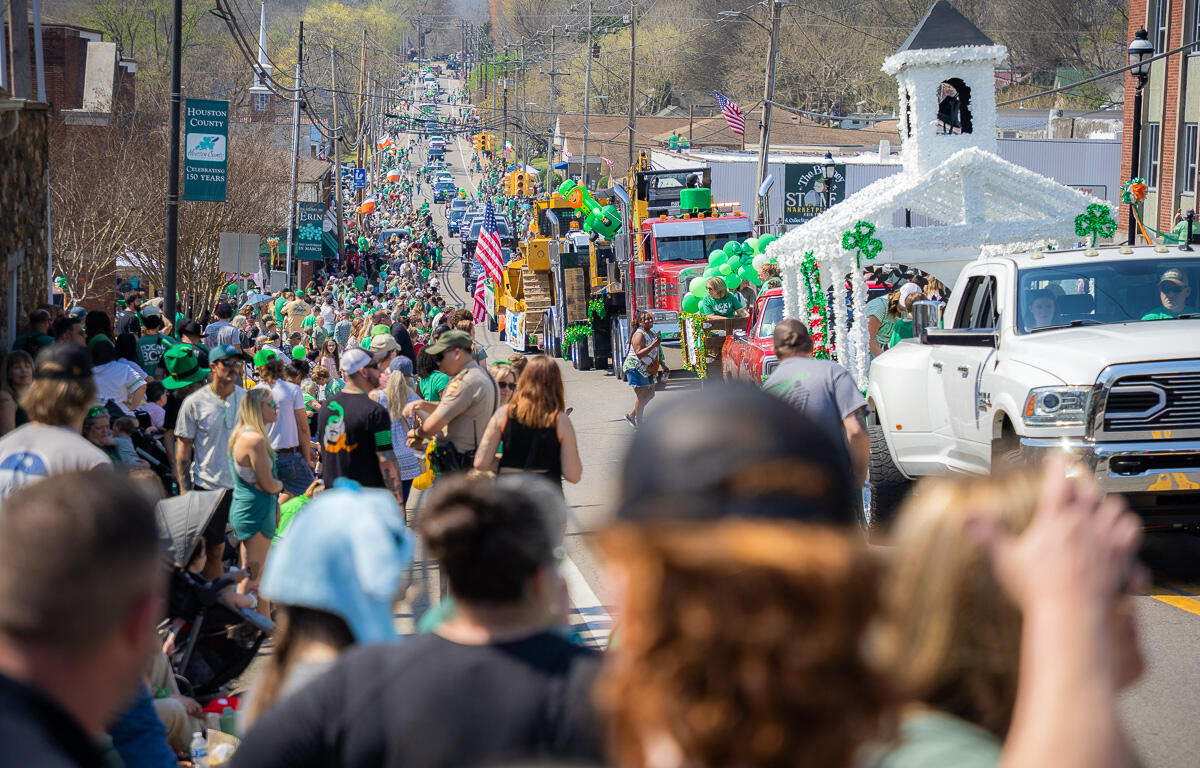 64th annual Irish Celebration in downtown Erin, TN, on March 21, 2026. (Wesley Irvin)