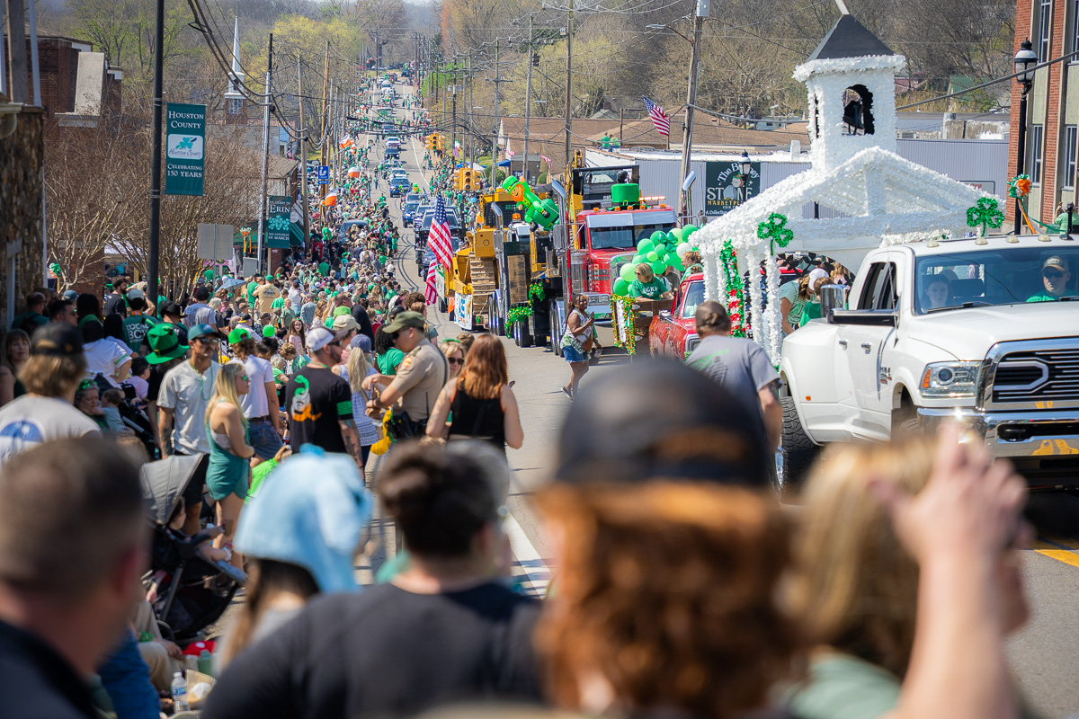 64th annual Irish Celebration in downtown Erin, TN, on March 21, 2026. (Wesley Irvin)
