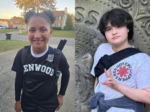 Arianna Pearson, left, and Zoe Davis (Contributed via GoFundMe)