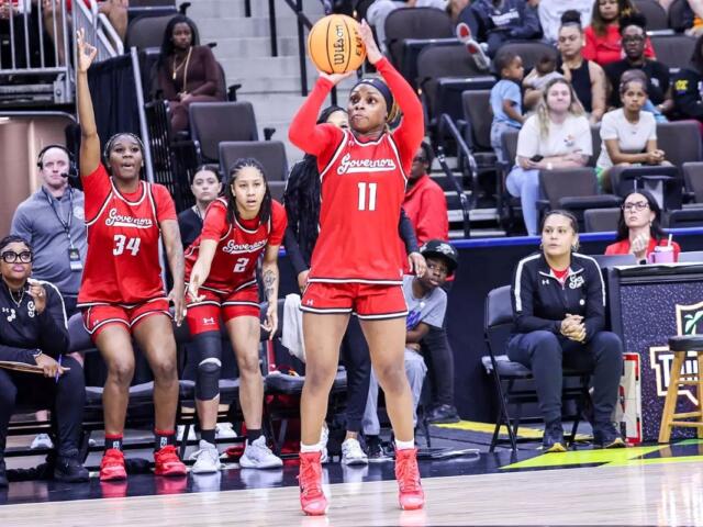 Austin Peay's women's basketball team fell to Jacksonville 66-63 in overtime of the 2026 ASUN Women's Basketball Tournament Championship, Monday, March 9, 2026, at VyStar Veterans Memorial Arena in Jacksonville, Florida. Photo by Casey Crigger, APSU Athletics