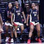 The Austin Peay women's basketball team wins over the Eastern Kentucky Colonels on March 5, 2026. (Casey Crigger/APSU Athletics, contributed)