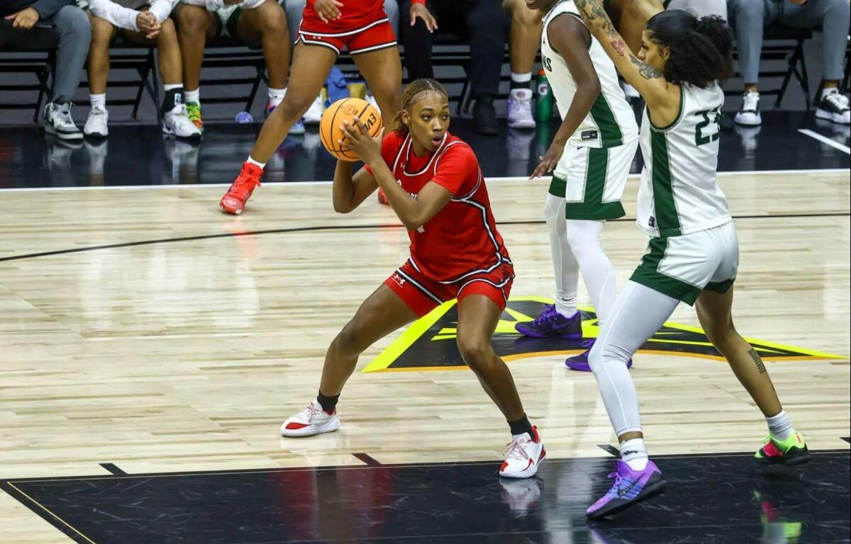 Austin Peay's women's basketball team fell to Jacksonville 66-63 in overtime of the 2026 ASUN Women's Basketball Tournament Championship, Monday, March 9, 2026, at VyStar Veterans Memorial Arena in Jacksonville, Florida. Photo by Casey Crigger, APSU Athletics