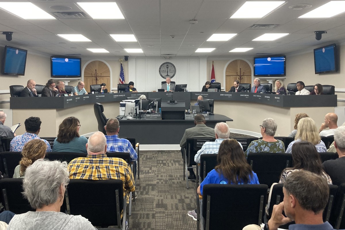 City Council regular session meeting held on Thursday, March 5, 2026. (Christian Brown)