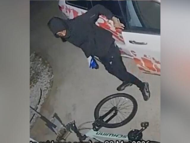 Alleged suspect involved in a vehicle burglary and theft that occurred during the early hours of March 7 on Hickory Glen Drive. (Contributed, CPD)