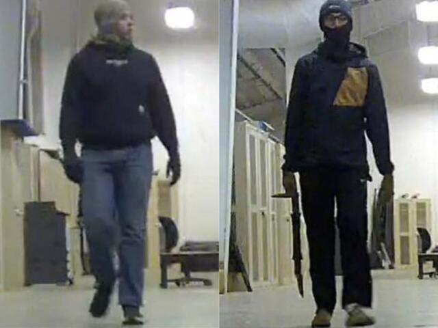 Suspects in a drone theft at Fort Campbell in November 2025. (Contributed)