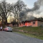 A duplex fire on Church Court on March 29, 2026. (Clarksville Fire Rescue, contributed)