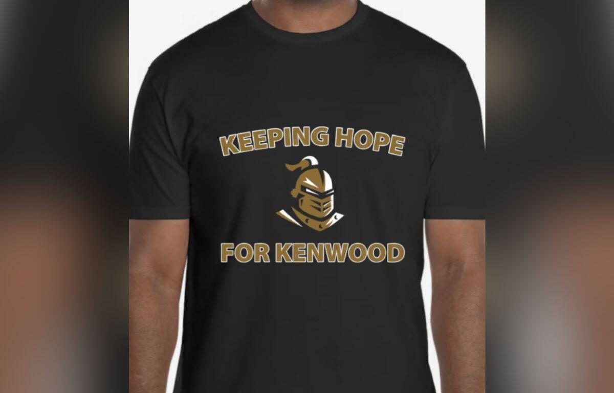 Kenwood Middle School support T-shirt. (Q108, contributed)