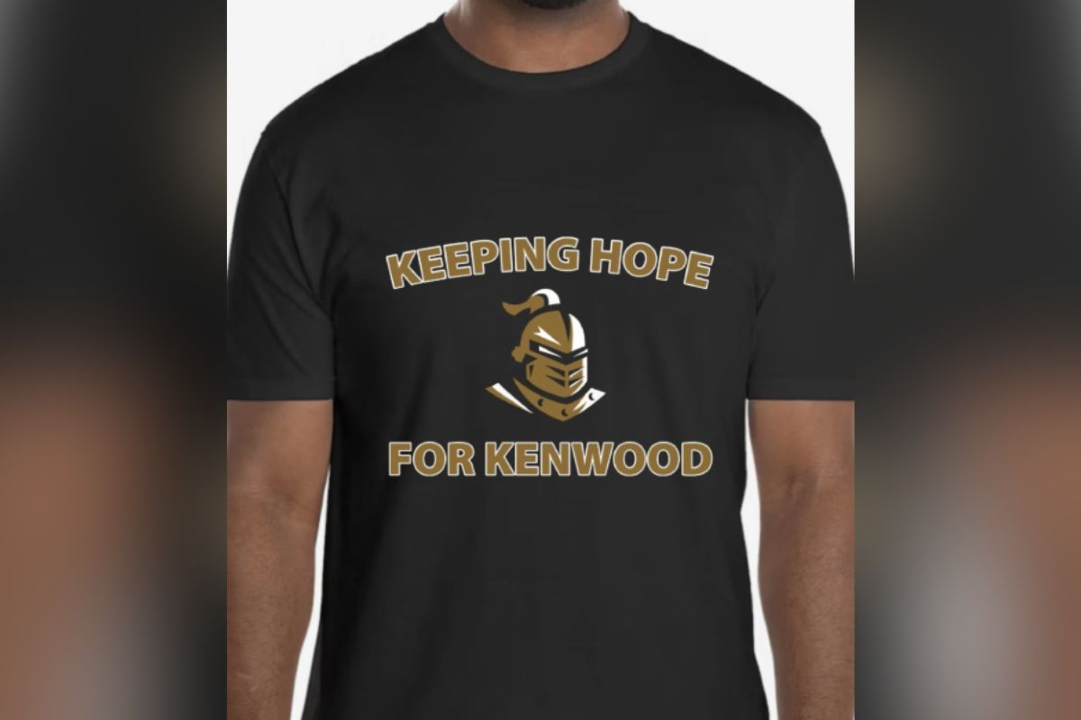 Kenwood Middle School support T-shirt. (Q108, contributed)