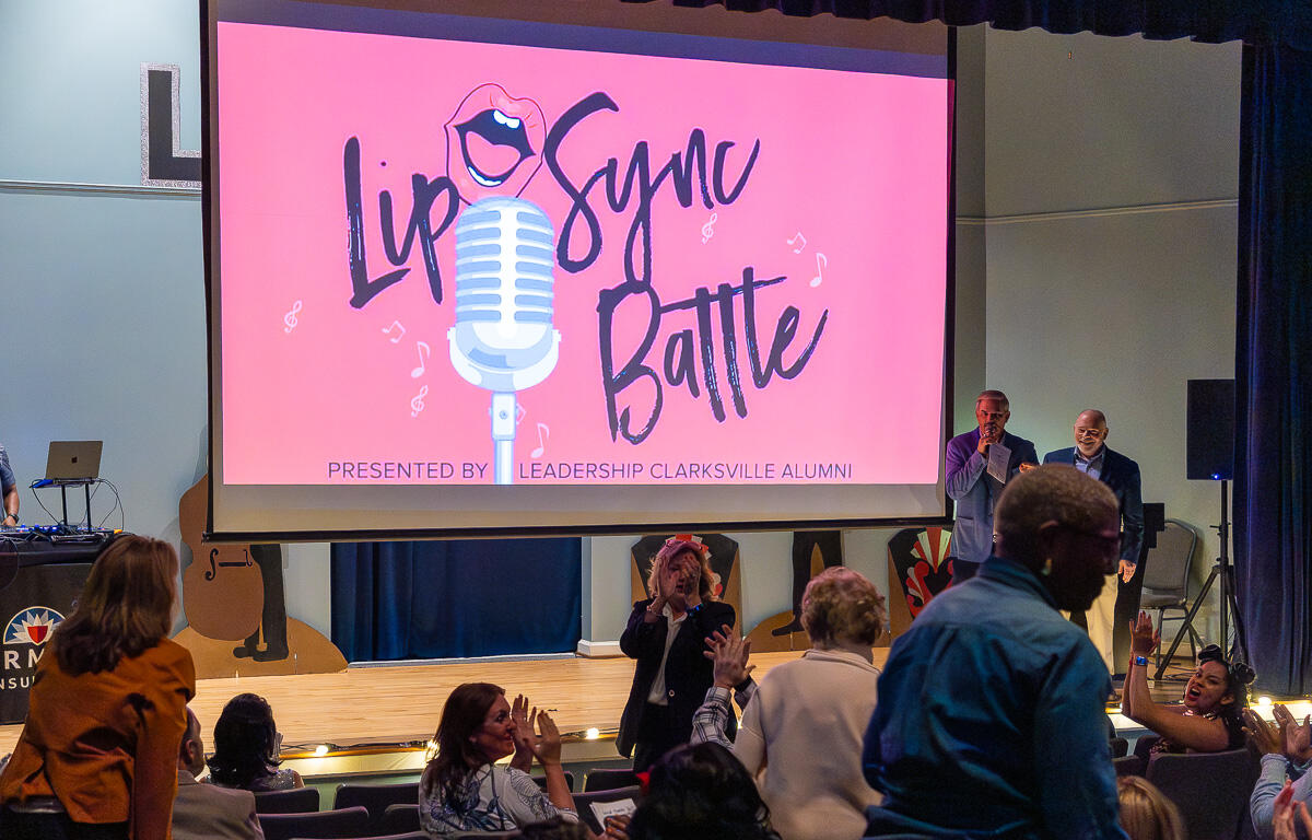 Leadership Clarksville Lip Sync Battle at the Customs House Museum and Cultural Center on March 3, 2026. (Wesley Irvin)