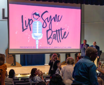 Leadership Clarksville Lip Sync Battle at the Customs House Museum and Cultural Center on March 3, 2026. (Wesley Irvin)