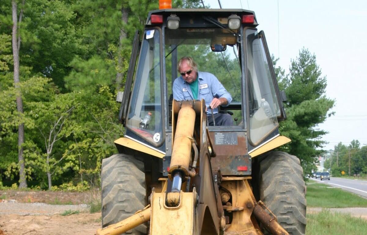 Michael Cayce at work for Clarksville Gas & Water. (City of Clarksville, contributed)