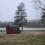 Backyard of Jim Knoll on Cheshire Road in February 2025. (Contributed by Jim Knoll)