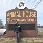 Ruben Tramill is 90-years-old, and still working full-time at Animal House on Dover Road in Clarksville on Feb. 24, 2025. (Lee Erwin)