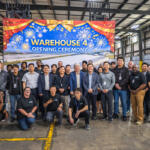 Shinhung Global USA Warehouse 4 grand opening on March 31, 2026. (Wesley Irvin)