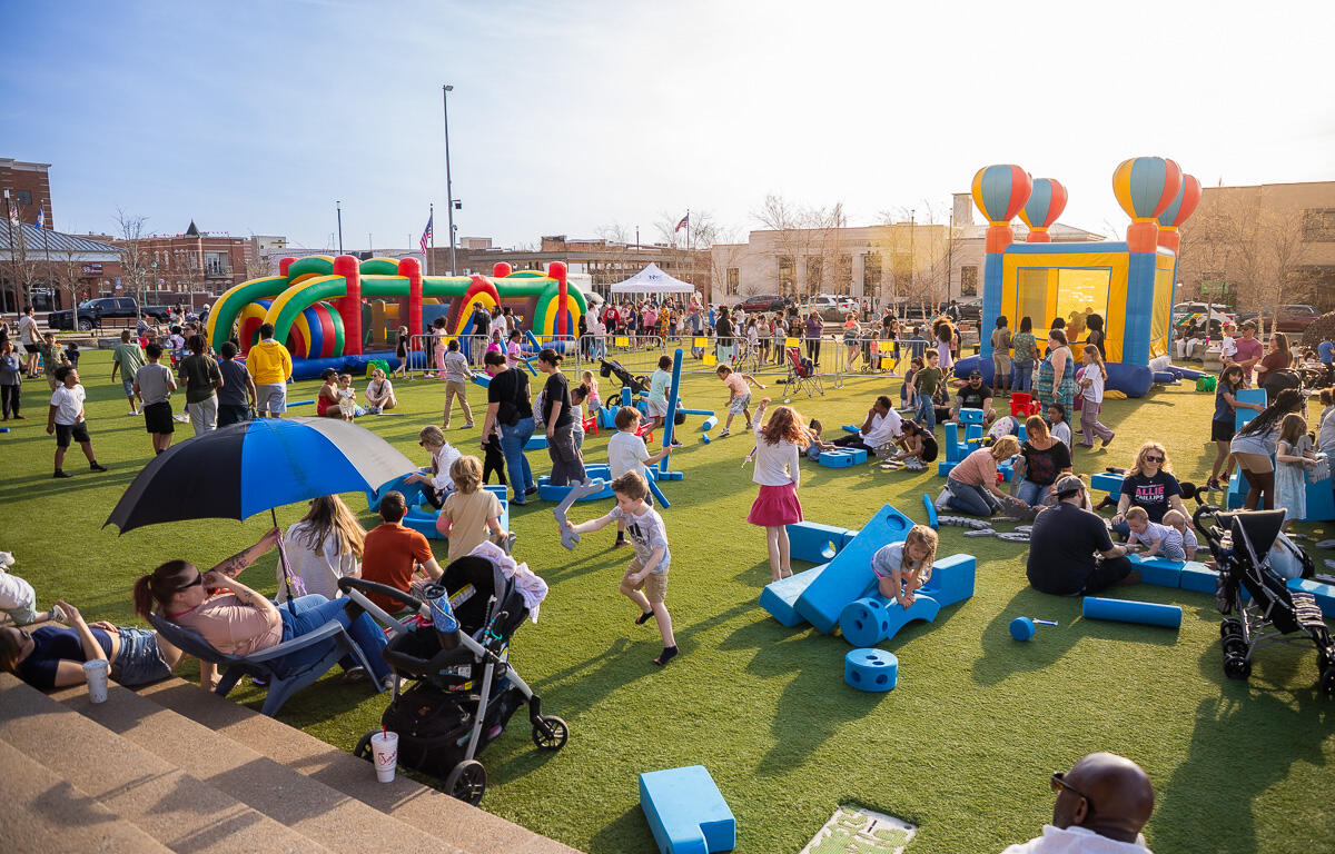 Spring Break Bash at the Downtown Commons on March 20, 2026. (Wesley Irvin)
