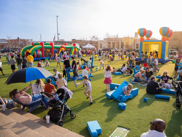Spring Break Bash at the Downtown Commons on March 20, 2026. (Wesley Irvin)