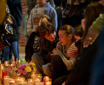 Kenwood Middle School’s Vigil for Students on Mar. 28, 2026. (Hannah Walker)