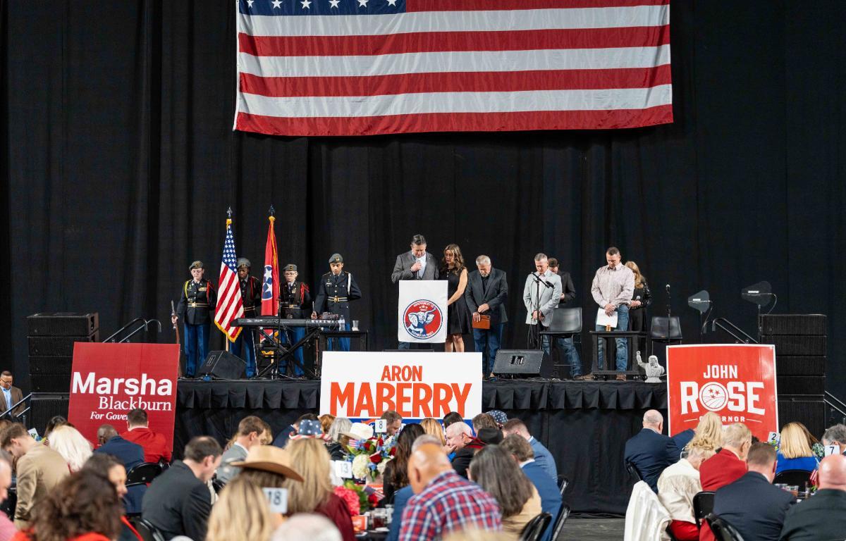 The Montgomery County Republican Party Lincoln-Reagan Day Dinner and Auction on March 27, 2026. (Tanner Cernick)