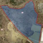 Zoomed in aerial map of proposed rezone near the intersection of Wilma Rudolph Boulevard and North Edgewood Place. (Regional Planning Commission, contributed)