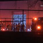 Firefighters respond to Florim USA on March 22, 2026. (Enrique Hernandez, Dash 10 Media)