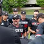 Austin Peay baseball lost to Lipscomb 11-10 during the second game of the ASUN weekend series, Saturday, April 25, 2026, at Ken Dugan Field in Nashville. (Robert Smith, APSU Athletics)